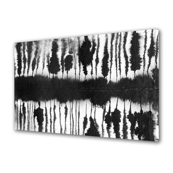 Tablou Canvas Premium ArtDeco, Copaci in alb si negru reflectati, Panza pe cadru de lemn, Decoratiuni Moderne pentru Casa, 80 x 160 cm Tablou Canvas Premium ArtDeco, Copaci in alb si negru reflectati, Panza pe cadru de lemn, Decoratiuni Moderne pentru Casa, 80 x 160 cm