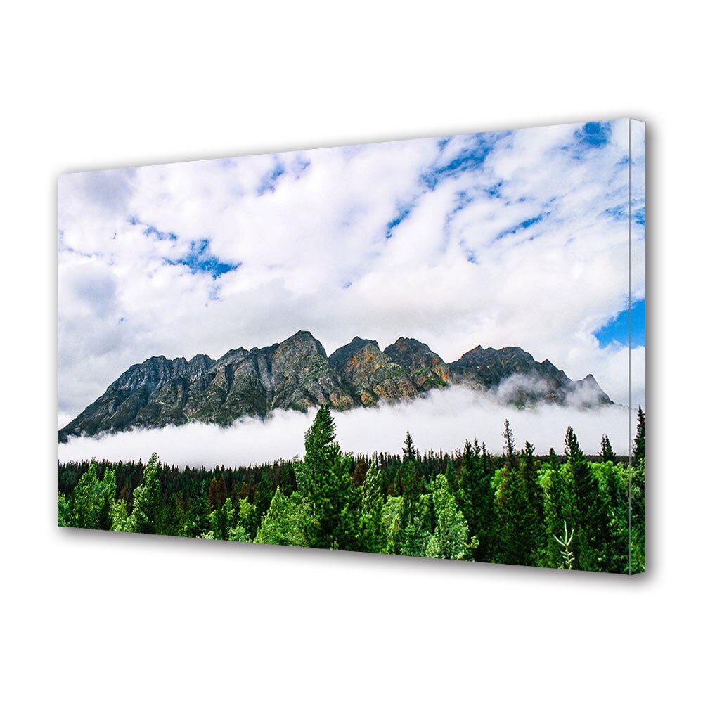 Tablou Canvas Premium ArtDeco, Dincolo de nori, Panza pe cadru de lemn, Decoratiuni Moderne pentru Casa, 30 x 45 cm