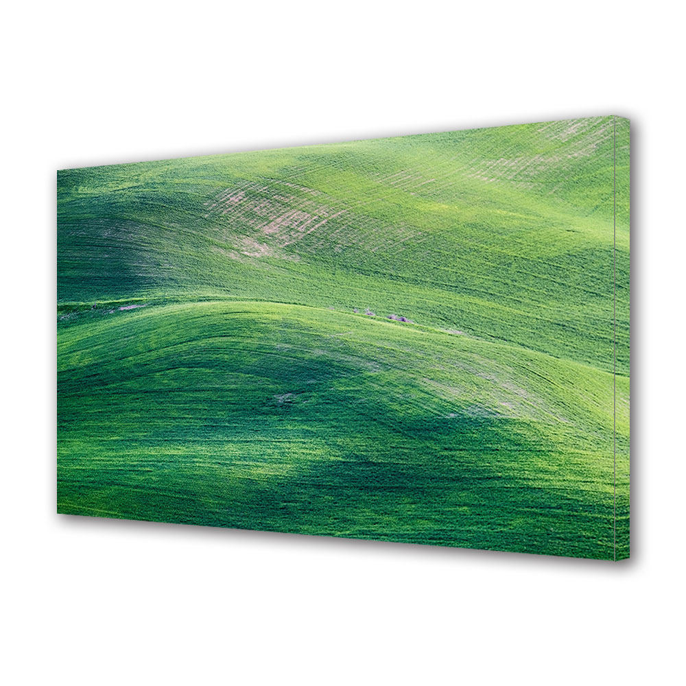 Tablou Canvas Premium ArtDeco, Dealuri pictate, Panza pe cadru de lemn, Decoratiuni Moderne pentru Casa, 30 x 45 cm