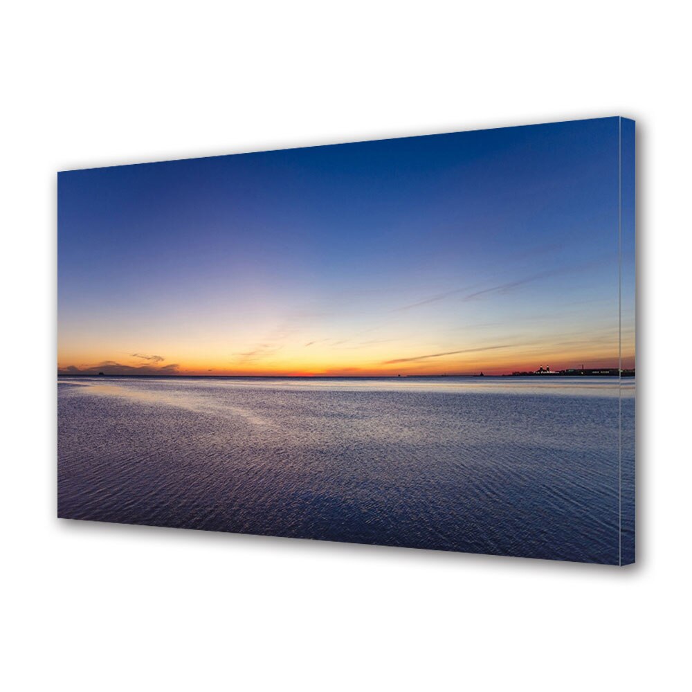 Tablou Canvas Premium ArtDeco, Orizont de foc, Panza pe cadru de lemn, Decoratiuni Moderne pentru Casa, 80 x 120 cm