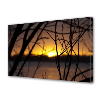 Tablou Canvas Premium ArtDeco, Apus blurat, Panza pe cadru de lemn, Decoratiuni Moderne pentru Casa, 30 x 45 cm Tablou Canvas Premium ArtDeco, Apus blurat, Panza pe cadru de lemn, Decoratiuni Moderne pentru Casa, 30 x 45 cm