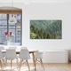 Tablou Canvas Premium ArtDeco, Padure de pini la munte, Panza pe cadru de lemn, Decoratiuni Moderne pentru Casa, 50 x 70 cm