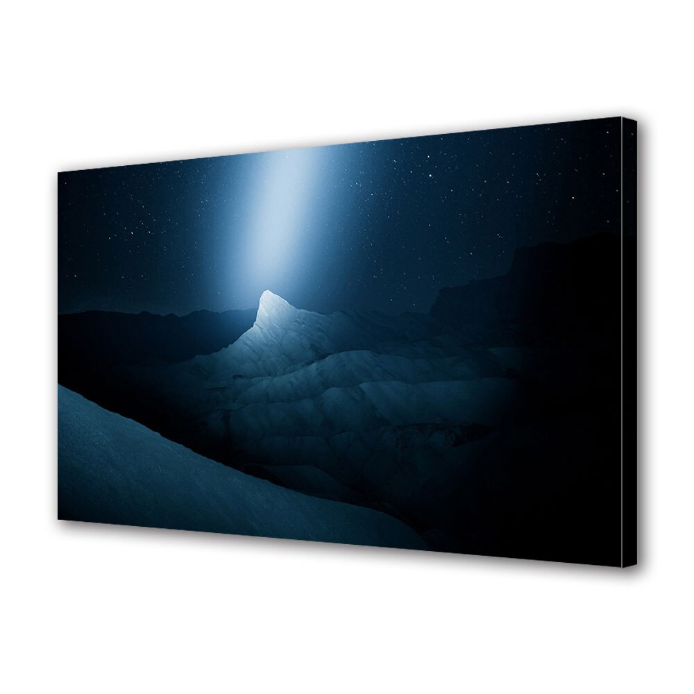 Tablou Canvas Premium ArtDeco, Valea noptii, Panza pe cadru de lemn, Decoratiuni Moderne pentru Casa, 80 x 120 cm