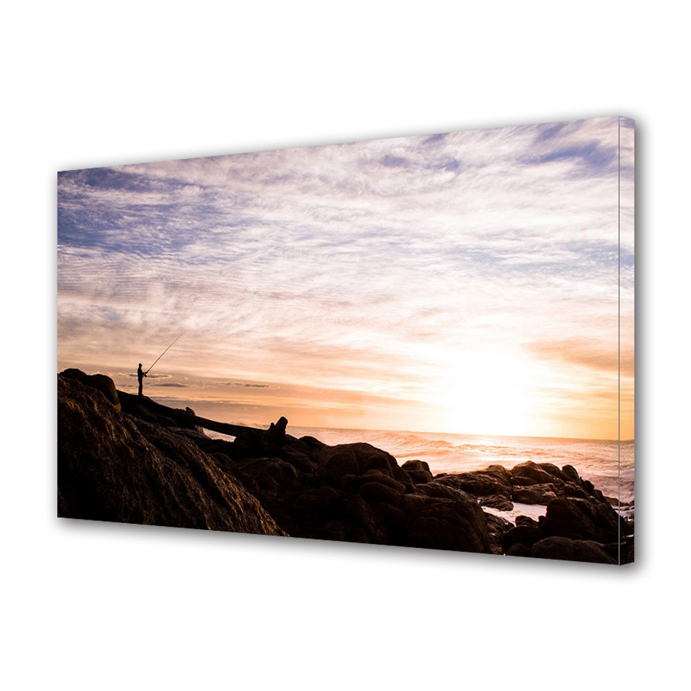 Tablou Canvas Premium ArtDeco, Dimineata devreme, Panza pe cadru de lemn, Decoratiuni Moderne pentru Casa, 80 x 120 cm