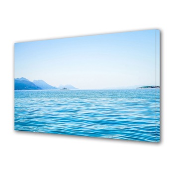Tablou Canvas Premium ArtDeco, Peisaj la mare in culori reci, Panza pe cadru de lemn, Decoratiuni Moderne pentru Casa, 20 x 30 cm Tablou Canvas Premium ArtDeco, Peisaj la mare in culori reci, Panza pe cadru de lemn, Decoratiuni Moderne pentru Casa, 20 x 30 cm