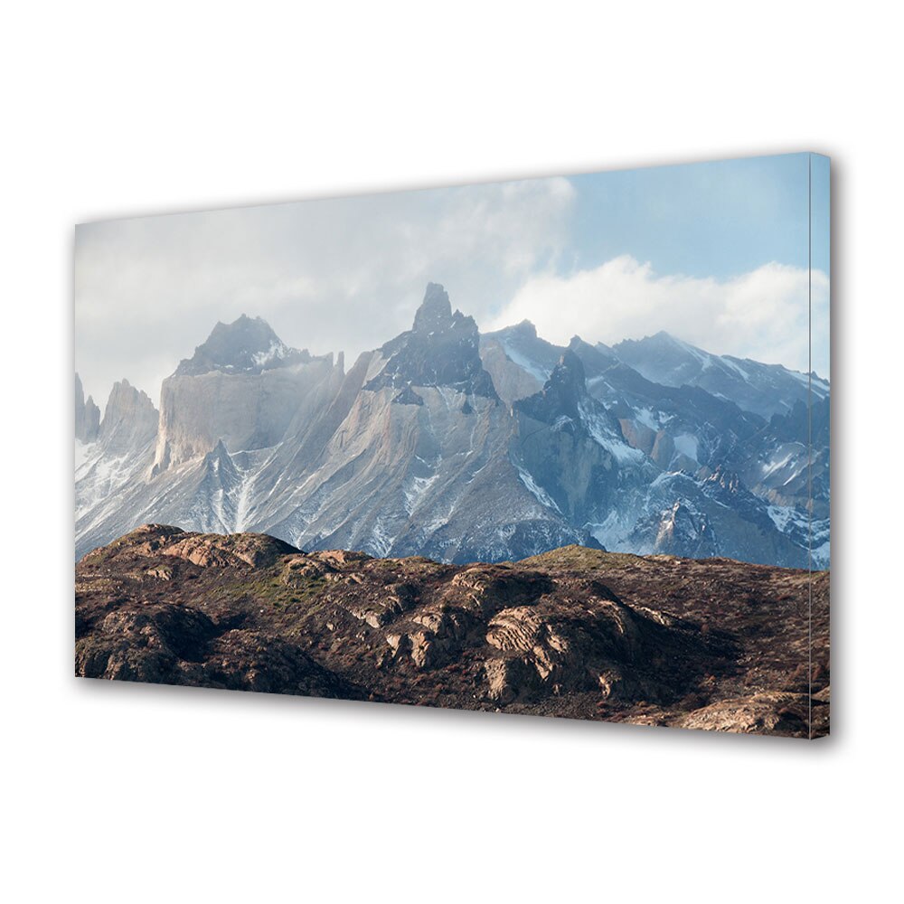 Tablou Canvas Premium ArtDeco, La altitudine, Panza pe cadru de lemn, Decoratiuni Moderne pentru Casa, 80 x 120 cm