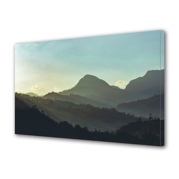 Tablou Canvas Premium ArtDeco, Dealuri umbrite, Panza pe cadru de lemn, Decoratiuni Moderne pentru Casa, 20 x 30 cm Tablou Canvas Premium ArtDeco, Dealuri umbrite, Panza pe cadru de lemn, Decoratiuni Moderne pentru Casa, 20 x 30 cm