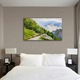 Tablou Canvas Premium ArtDeco, Drum catre munte, Panza pe cadru de lemn, Decoratiuni Moderne pentru Casa, 80 x 120 cm