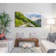 Tablou Canvas Premium ArtDeco, Drum catre munte, Panza pe cadru de lemn, Decoratiuni Moderne pentru Casa, 80 x 120 cm