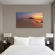 Tablou Canvas Premium ArtDeco, Mare de foc, Panza pe cadru de lemn, Decoratiuni Moderne pentru Casa, 50 x 70 cm