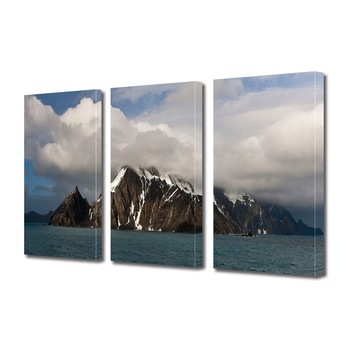 Set Tablouri Multicanvas 3 piese ArtDeco, Insula muntoasa, Panza pe cadru de lemn, Decoratiuni Moderne pentru Casa, 3 x 70 x 100 cm Set Tablouri Multicanvas 3 piese ArtDeco, Insula muntoasa, Panza pe cadru de lemn, Decoratiuni Moderne pentru Casa, 3 x 70 x 100 cm