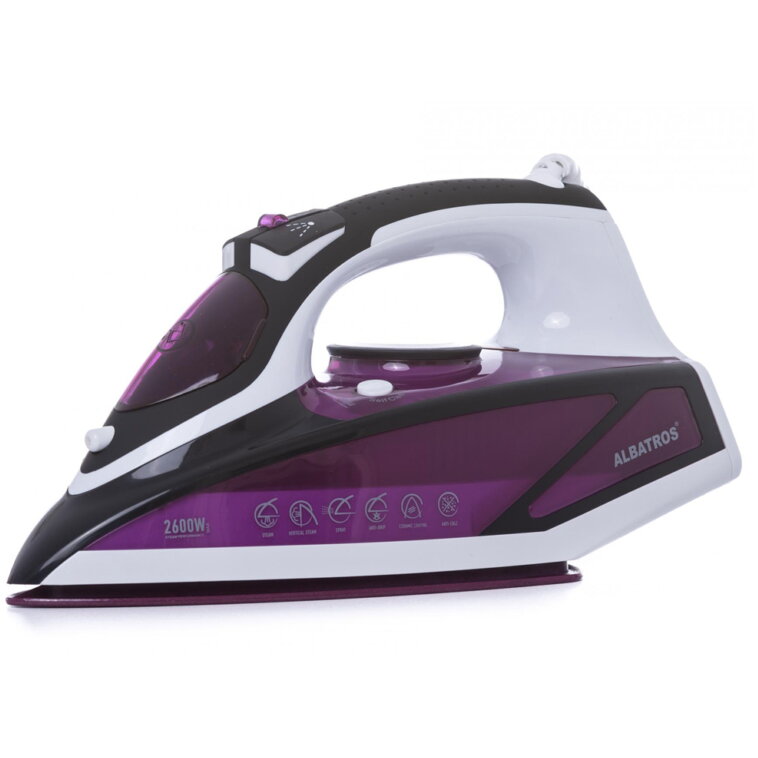 Fier de calcat Albatros Fuchsia Talpa ceramica 2600W, rez 450 ml