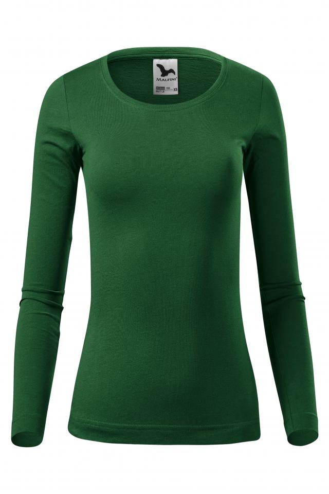 Tricou pentru dama Fit-T LS, Verde sticla