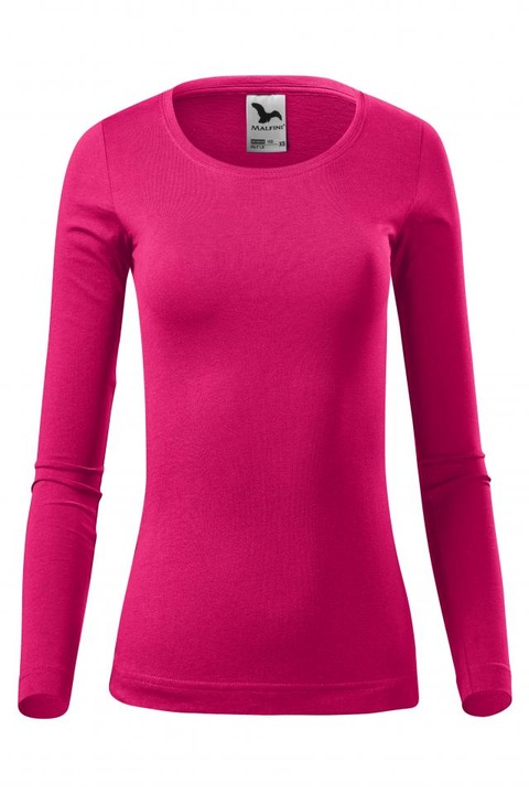 Tricou pentru dama Fit-T LS, Roz zmeuriu