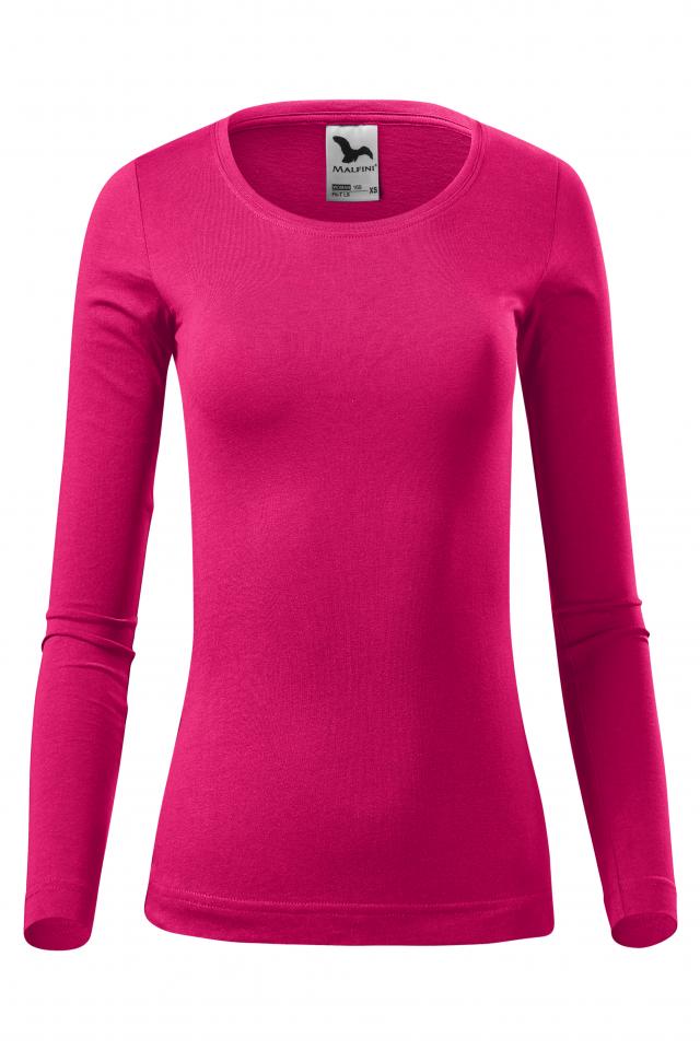 Tricou pentru dama Fit-T LS, Roz zmeura