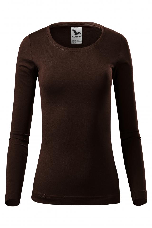 Tricou pentru dama Fit-T LS, Cafea