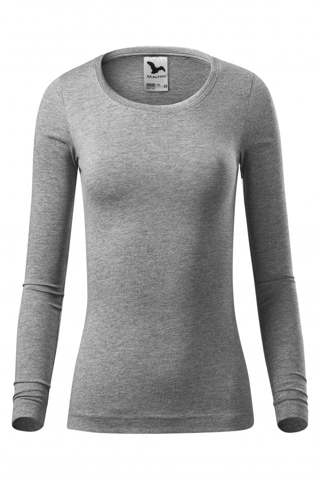Tricou pentru dama Fit-T LS, Gri inchis