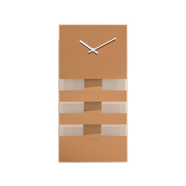 Ceas de perete, Nextime, Cork, 30 cm, Bej