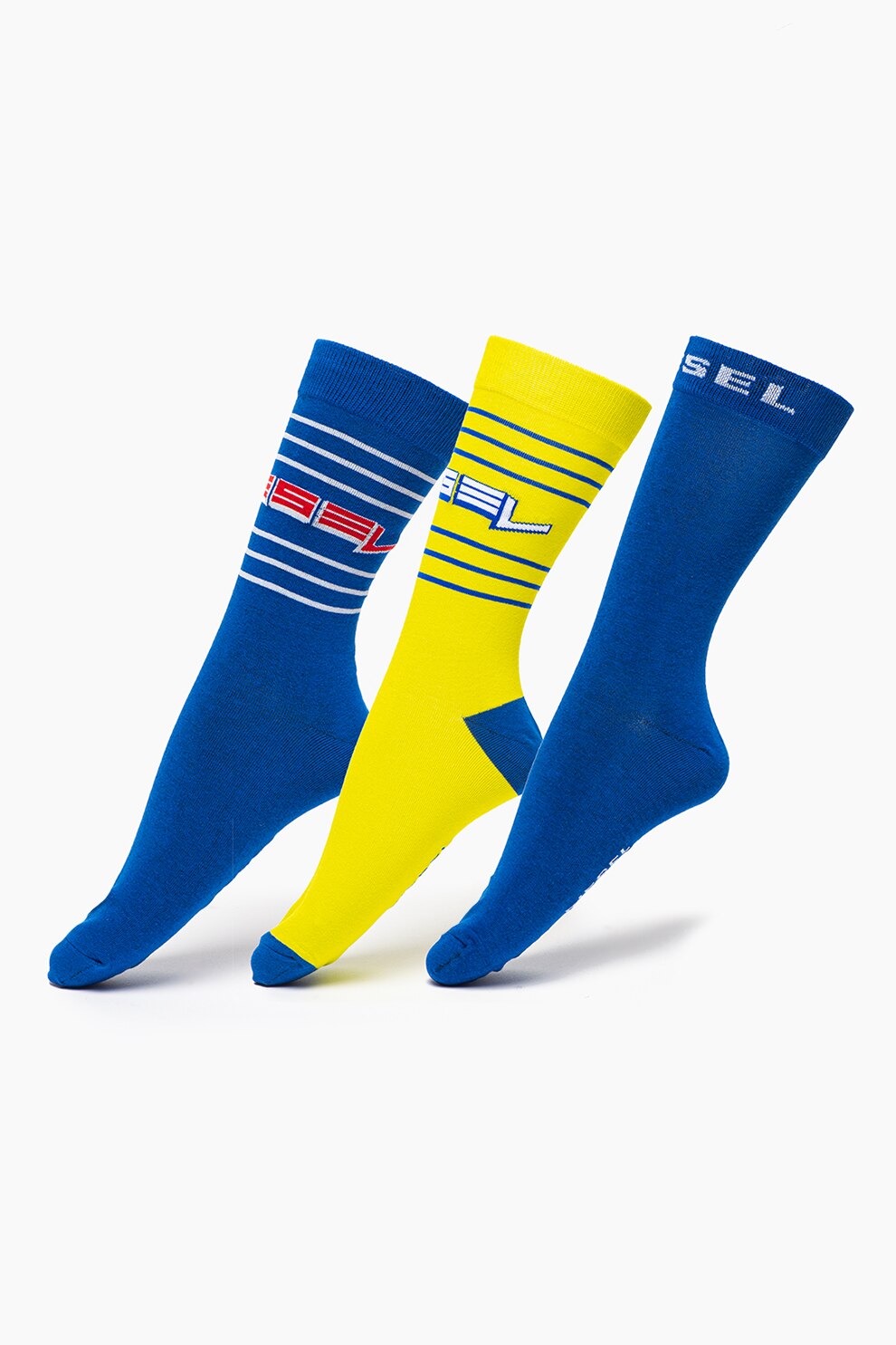 Diesel, Set de sosete lungi cu logo