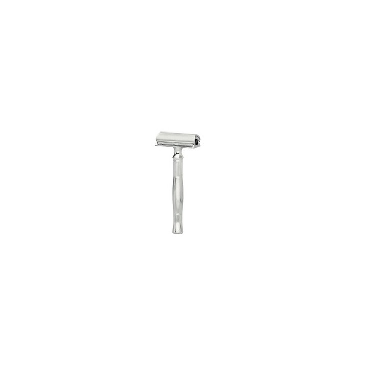 Set aparat de ras clasic ERBE (Solingen), inox + 10 rezerve