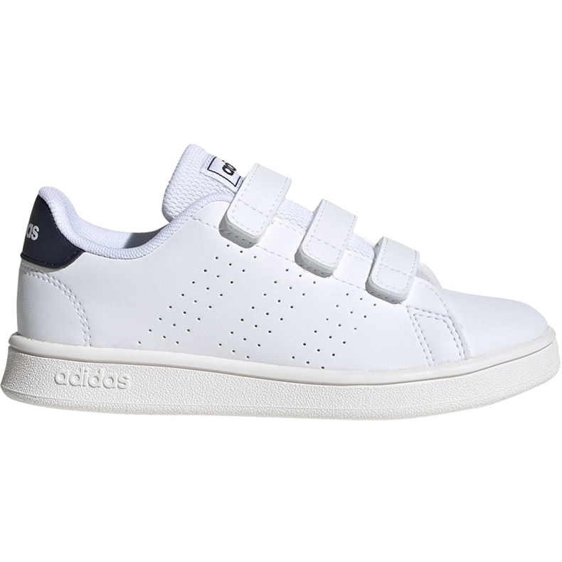 Pantofi sport Adidas Advantage C pentru copii, Alb
