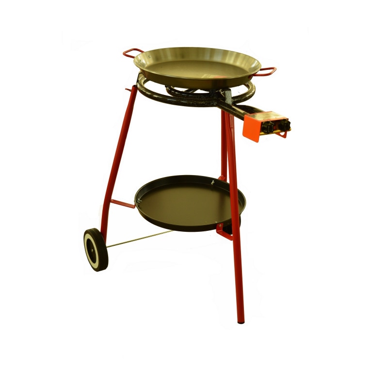 Set tava paella 42cm cu arzator