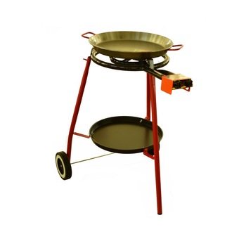 Set tava paella 42cm cu arzator Set tava paella 42cm cu arzator
