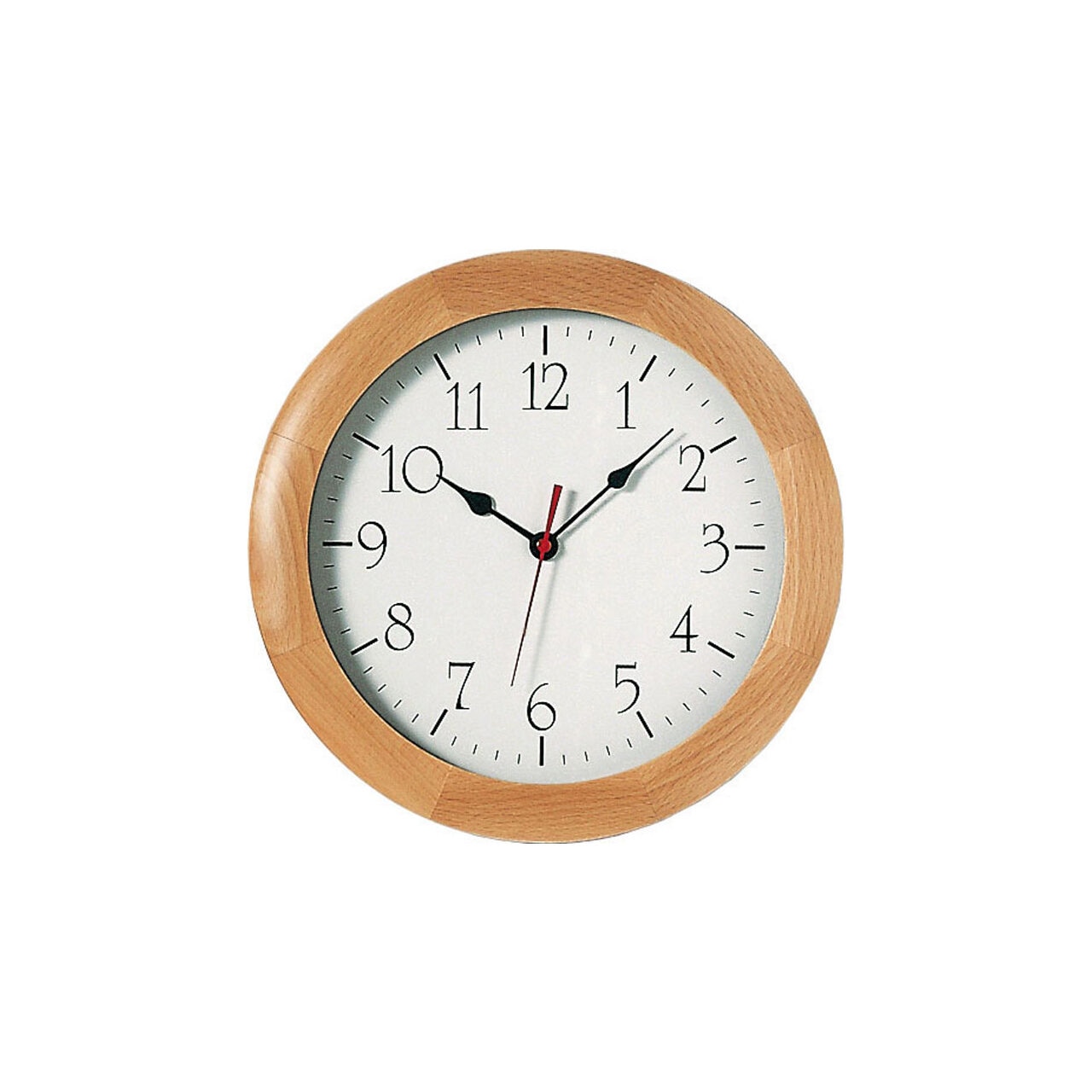 Ceas de perete AMS 5999/18, Quartz, Alb, Analogic, Clasic