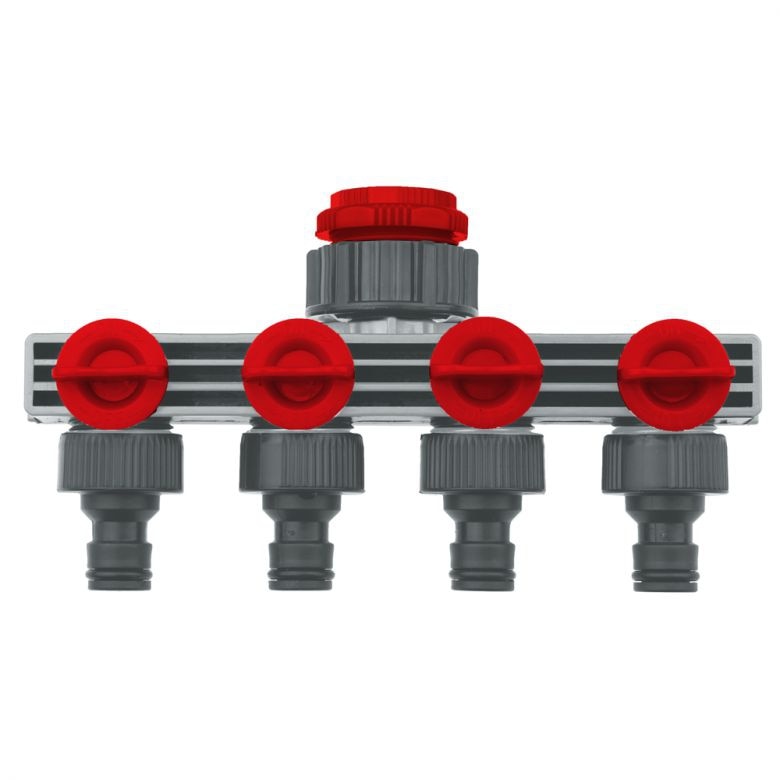 Splitter 4 cai, 4 robineti, 1/2
