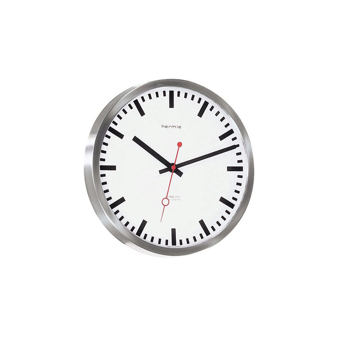 Ceas de perete Hermle 30471-000870, Quartz, Alb, Analogic, Modern