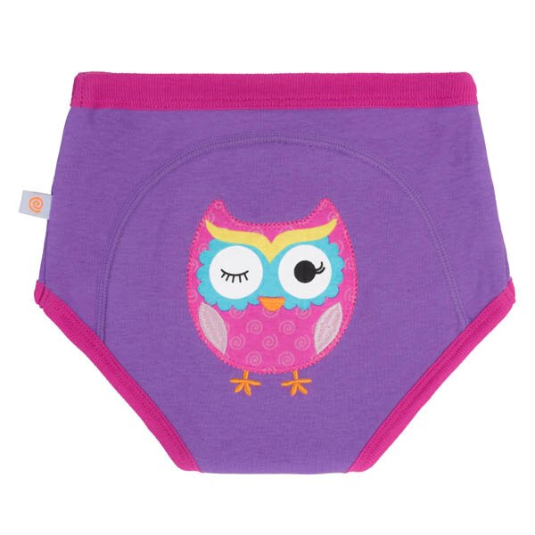 Chilotei Antrenament, Zoocchini, Fetita, 3-4 ani, 100% Bumbac Organic, Owl