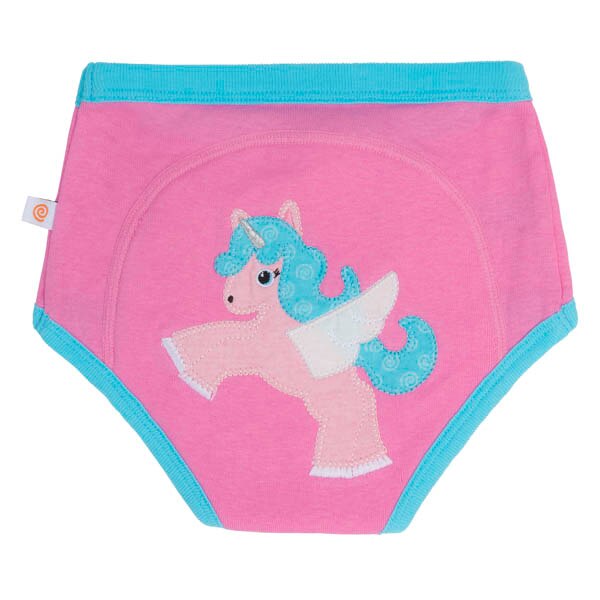 Chilotei Antrenament, Zoocchini, Fetita, 3-4 ani, 100% Bumbac Organic, Unicorn