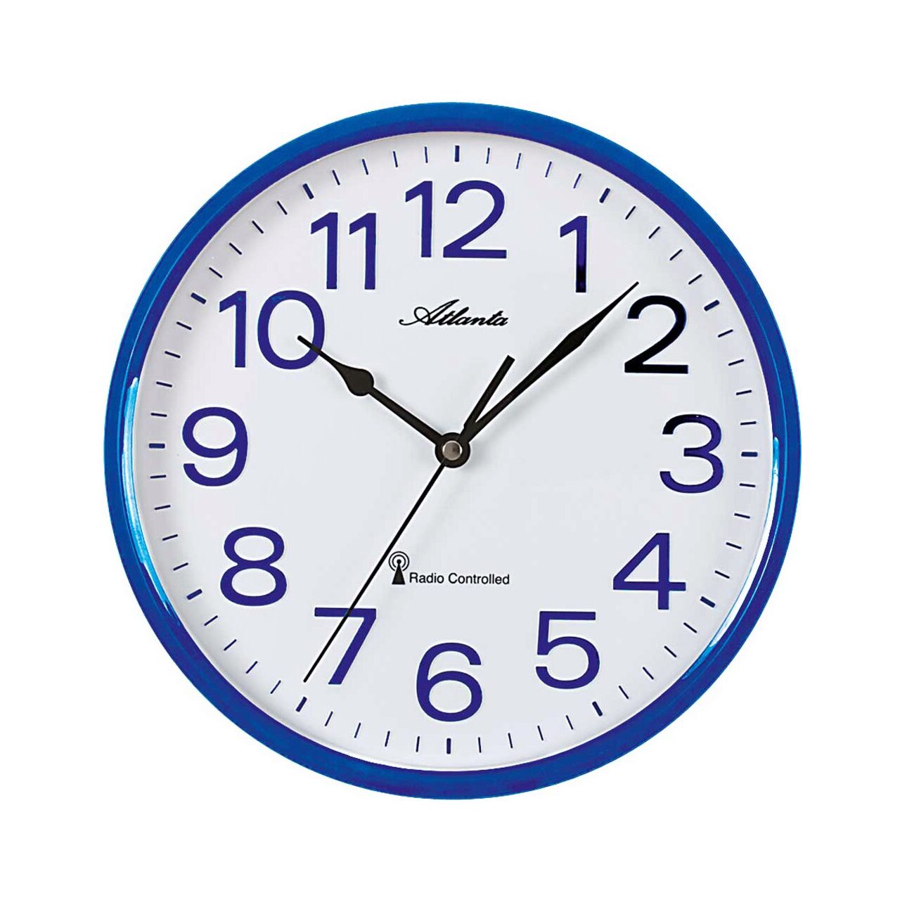 Ceas de perete Atlanta 4378/5, Quartz, Alb, Analogic, Modern