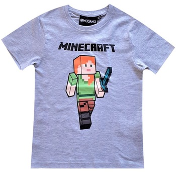 Tricou Minecraft Alex Survival, Mojang, Gri Tricou Minecraft Alex Survival, Mojang, Gri