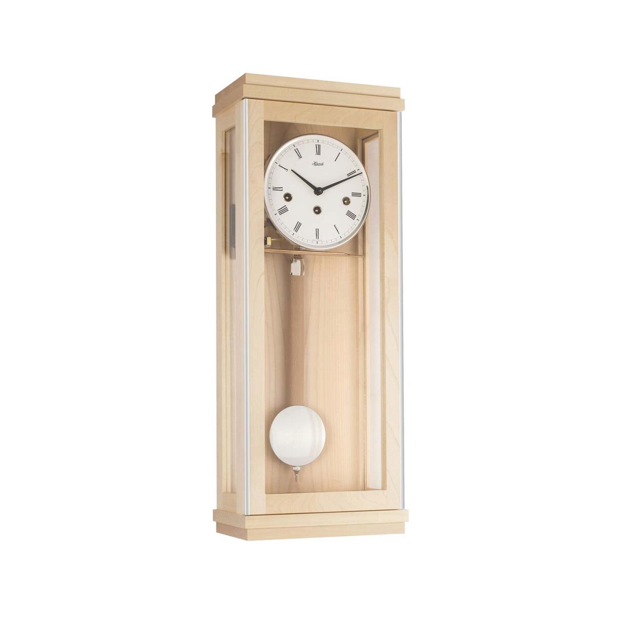 Ceas de perete Hermle 70990-090141, Mecanic, Alb, Analogic, Clasic