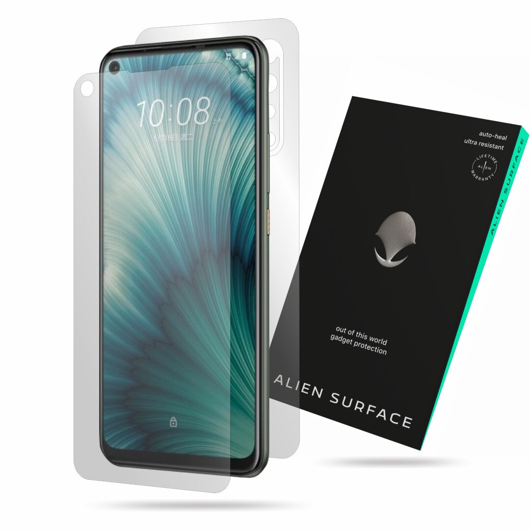Folie Alien Surface, compatibila cu HTC U20 5G﻿, protectie ecran, spate, laterale