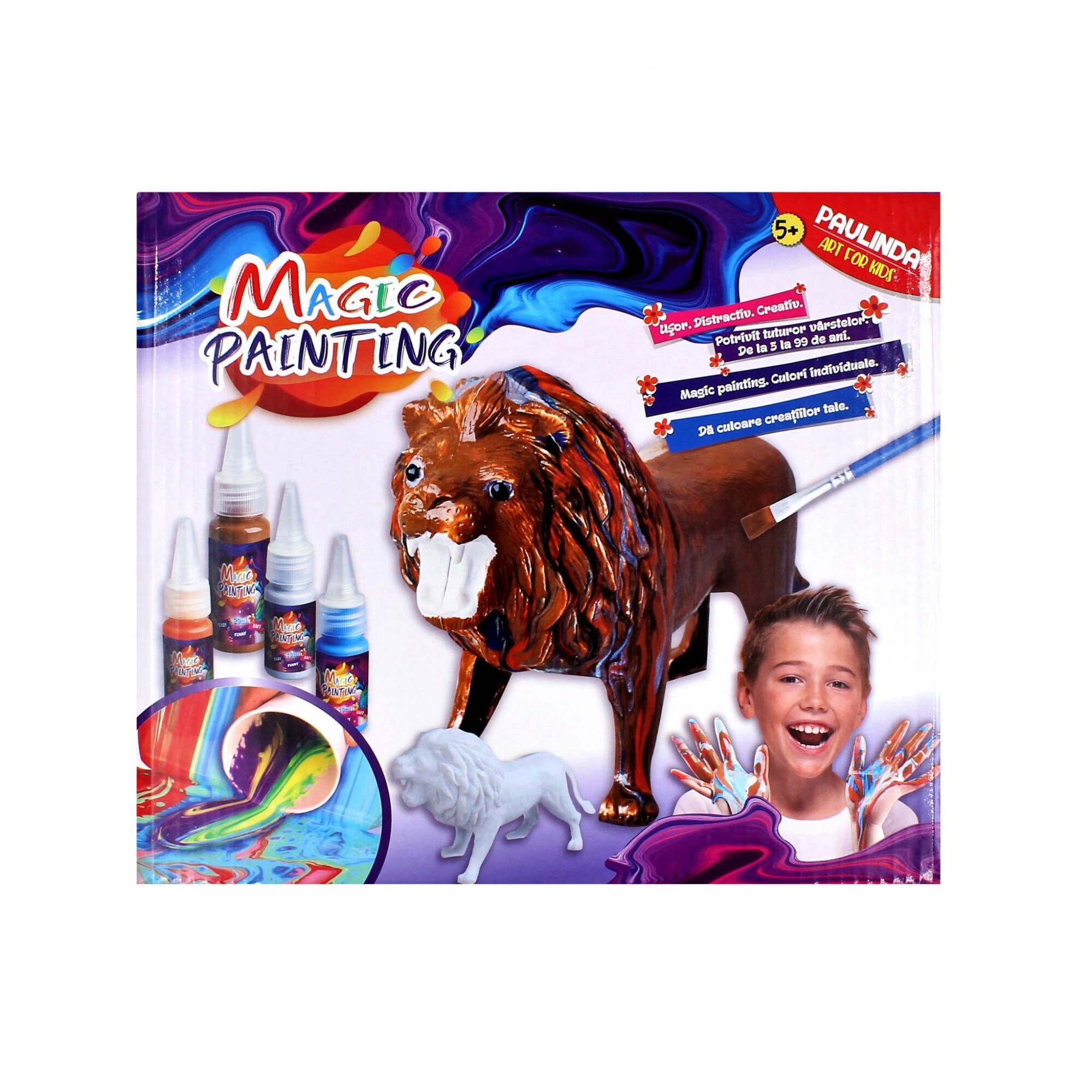 Set creativ pictura leu baieti fete