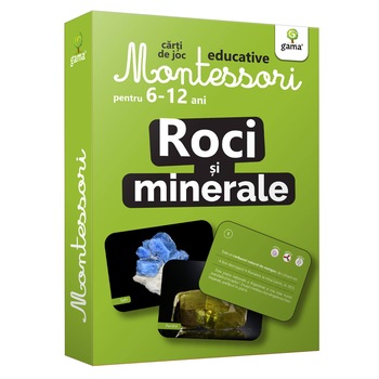 Roci si minerale. Montessori 6-12 ani Roci si minerale. Montessori 6-12 ani