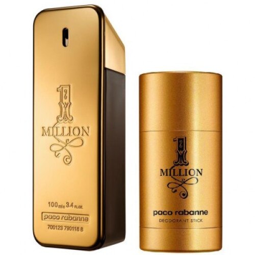 Set Apa de toaleta Paco Rabanne 1 Million Eau de Toilette 100ml si Stick 75ml, Barbati