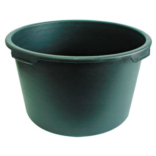 Cuva mortar rotunda 45L, 507 x 380 x 311mm ,material plastic cauciucat, manere pentru transport