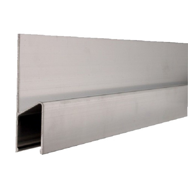 Dreptar aluminiu tip H BMI-689300HK, lungime 3.0m, sectiune 114x27mm
