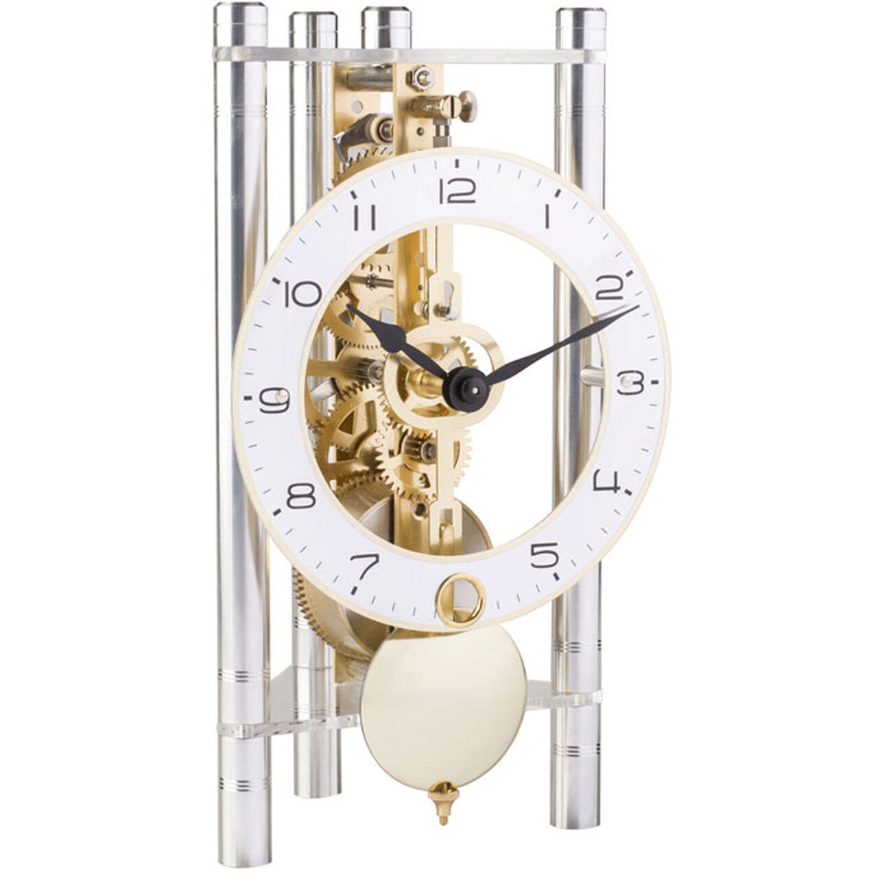 Ceas de masa Hermle 23024-X40721, Mecanic, Alb, Analogic, Clasic