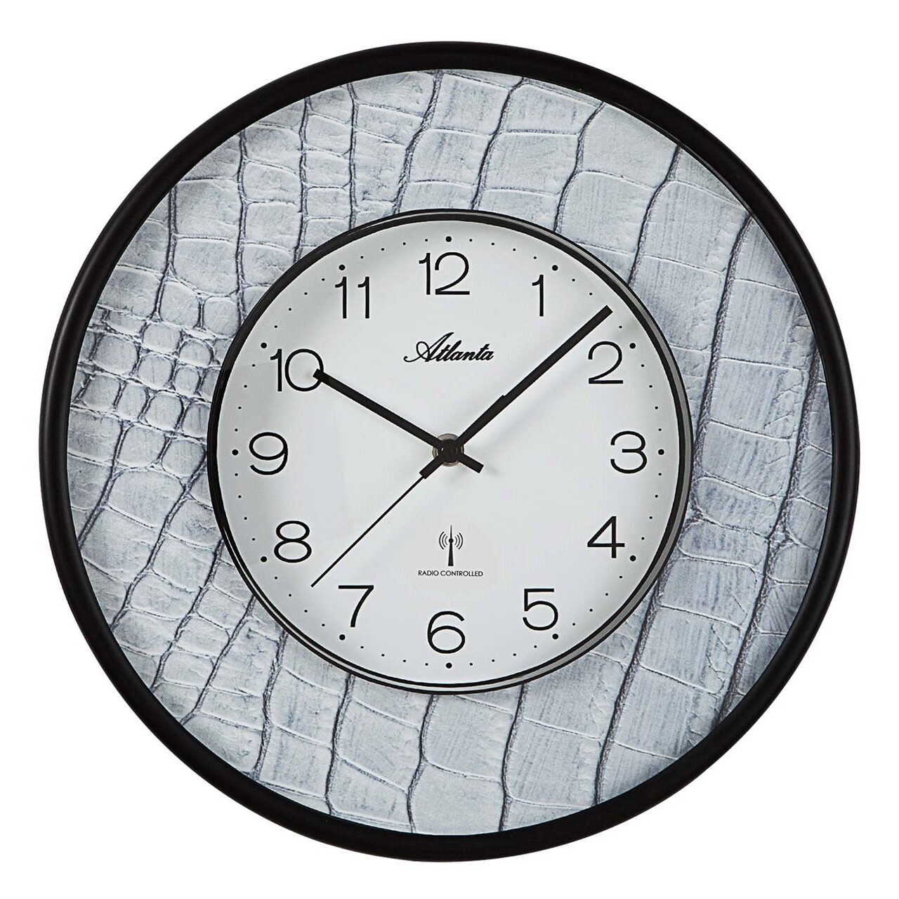 Ceas de perete Atlanta 4540/4, Quartz, Alb, Analogic, Modern