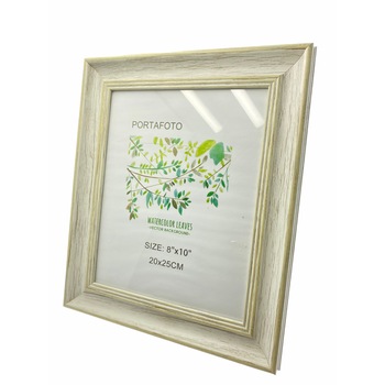 Rama foto lemn clasica, Atelier, Crem, 20x25cm Rama foto lemn clasica, Atelier, Crem, 20x25cm