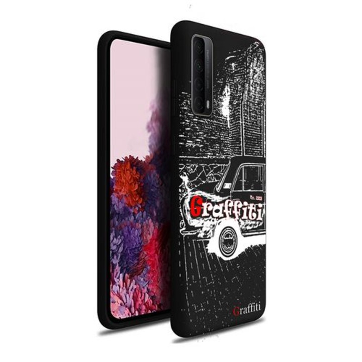 Калъф за телефон Huawei P Smart 2021 - силиконов кейс Graffiti No.223 шарка