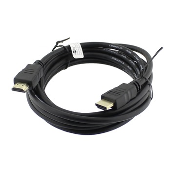 Cablu HDMI tata, HDMI tata, 3m, negru, Goobay, 51821, T199859 Cablu HDMI tata, HDMI tata, 3m, negru, Goobay, 51821, T199859
