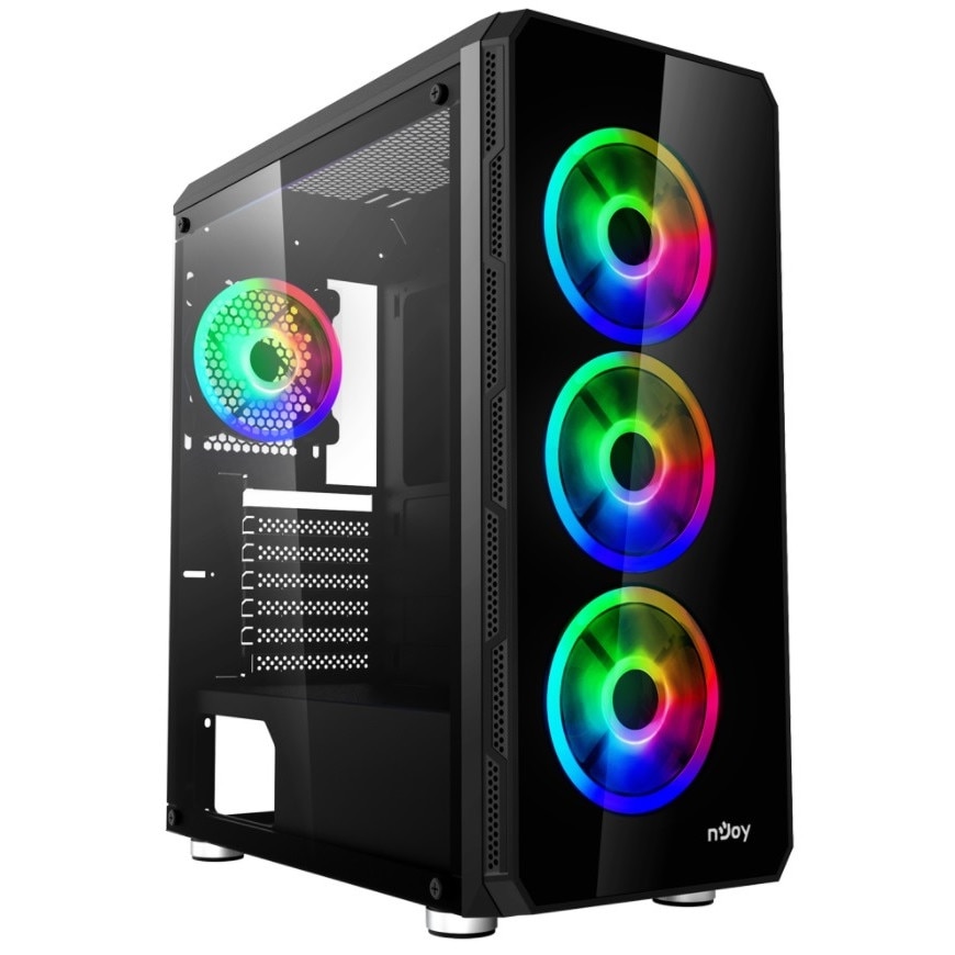 Sistem Gaming NJOY-MYRIA, Intel Core i5-9400F pana la 4.1GHz, 8GB