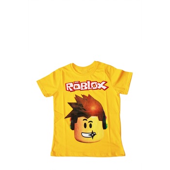 Tricou copii, Roblox , galben ,11-12 ani Tricou copii, Roblox , galben ,11-12 ani