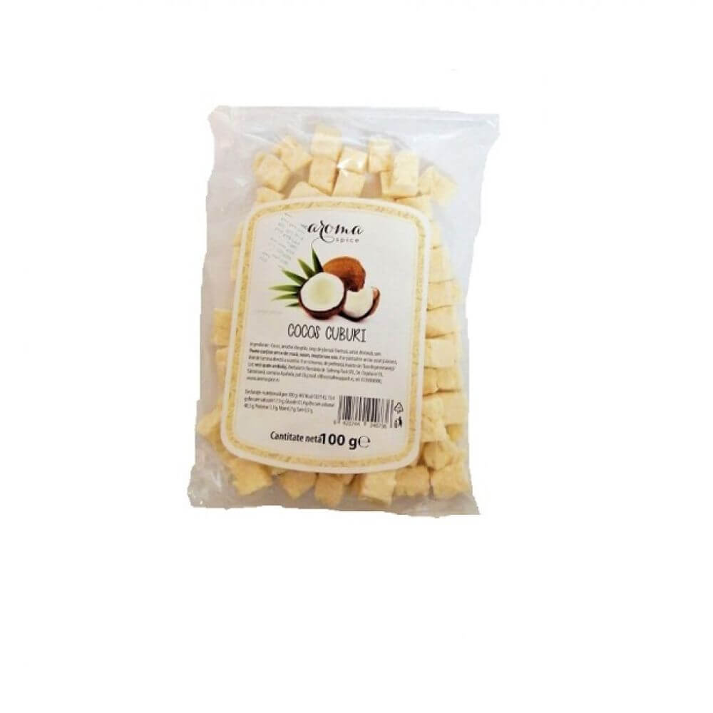 Cocos Cuburi Aroma Spice, 10 Pachete x 100 g