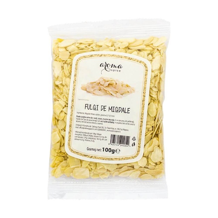 Fűszer ízű mandulapehely, 10 tasak x 100 g